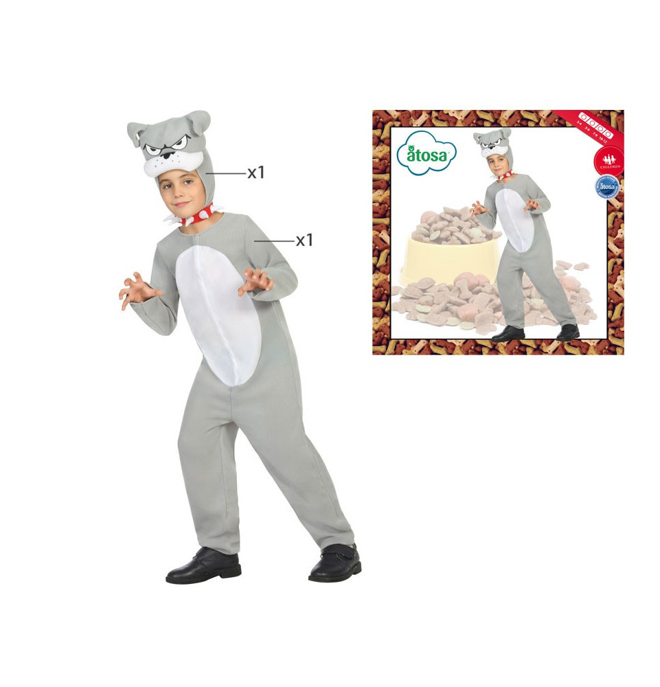 déguisement chien gris enfant