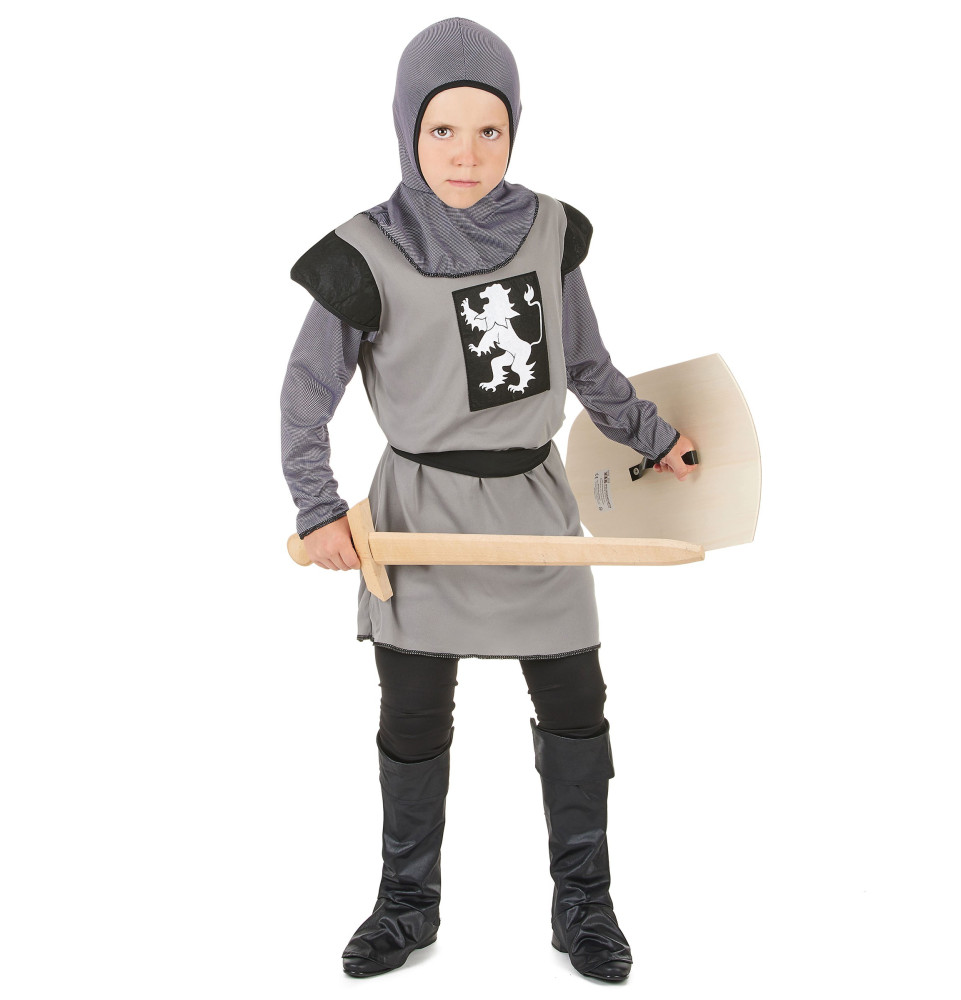Déguisement chevalier gris garçon
