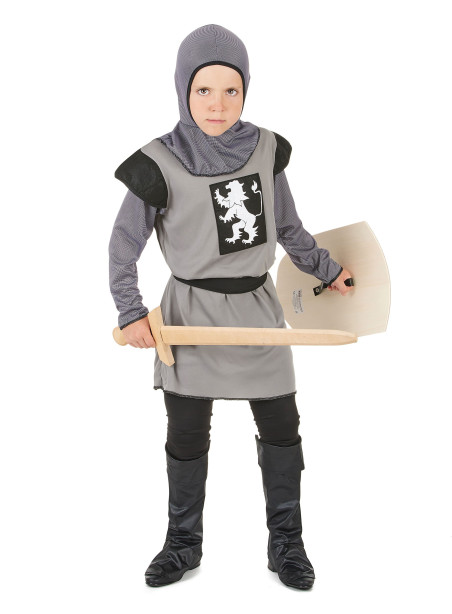 Déguisement chevalier gris garçon