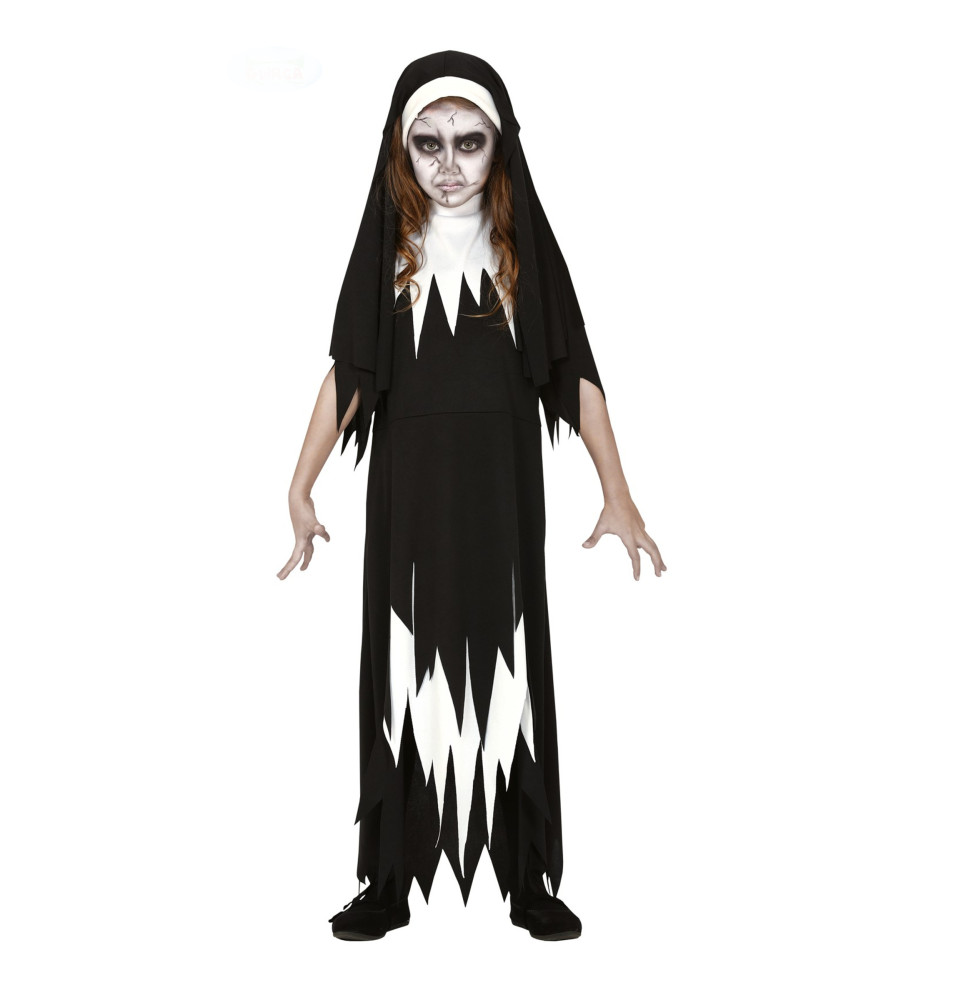 Déguisement nonne zombie fille