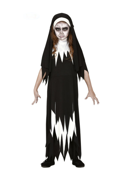 Déguisement nonne zombie fille