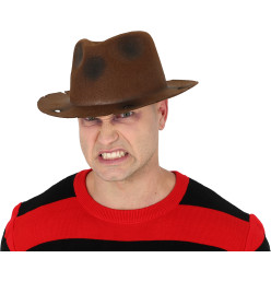 Chapeau marron Freddy...