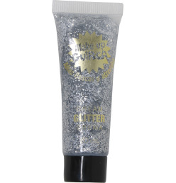 Tube gel pailleté argenté...
