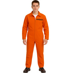 Déguisement prisonnier orange